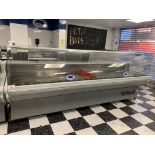 Lowe Mobile Refrigerated Display Counter on Castor Wheels 3100 x 1000 x 1350 mm (display area 2.1m s