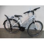 Leader Fox Ferrara Ladies 700c City Bike, White, 17" Frame - LF009