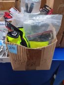 Box to Contain: 4x Mystic Rash Cycling Gloves (2x L, 2x XL), 4x ETC Windster Cycling Gloves (4x XL),