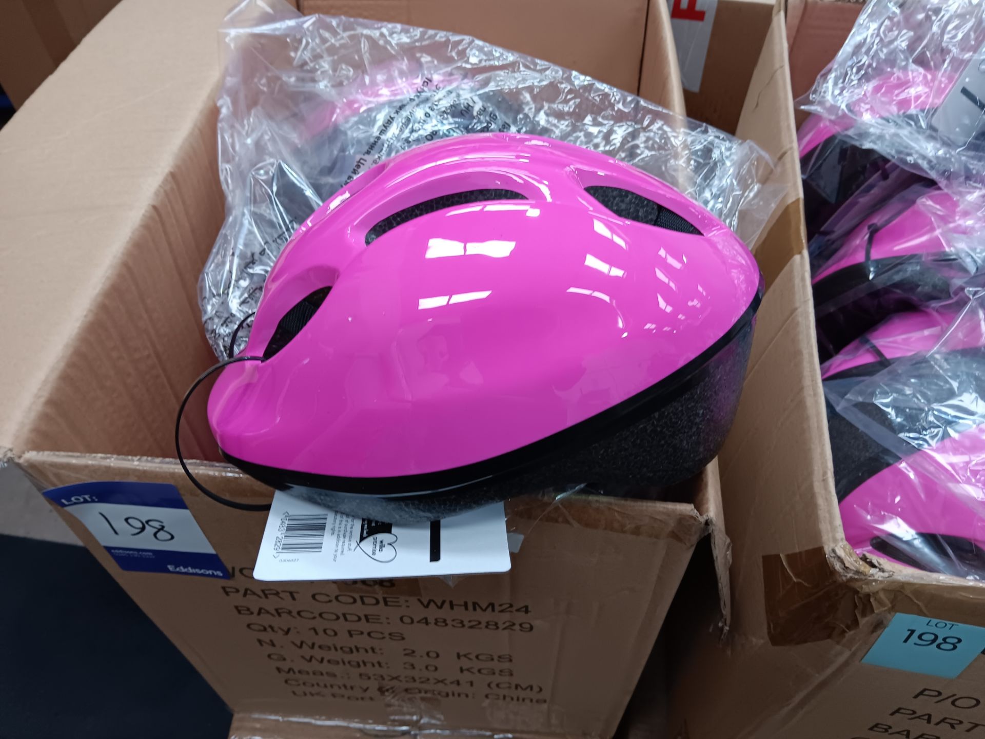39 x Childrens Bike Helmet, Part Code WHM24, Model Y-22S (Size 46-53), to 4 x Boxes - Image 2 of 2