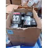 Box to Contain Various Raleigh and Kenda Innertubes