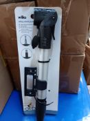 30x One23 Mini Bicycle Pump with Gauge and 15x Wilko Mini Pumps