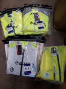 14 x Reflective Jackets in various sizes and Designs