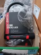 2x ETC Clink Shackle Lock (106mm x 200mm) and 4x ETC Clink Shackle Lock (115mm x 292mm)