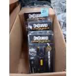 3x OnGuard 8116 K9 Heavy Dute Link Plate Lock