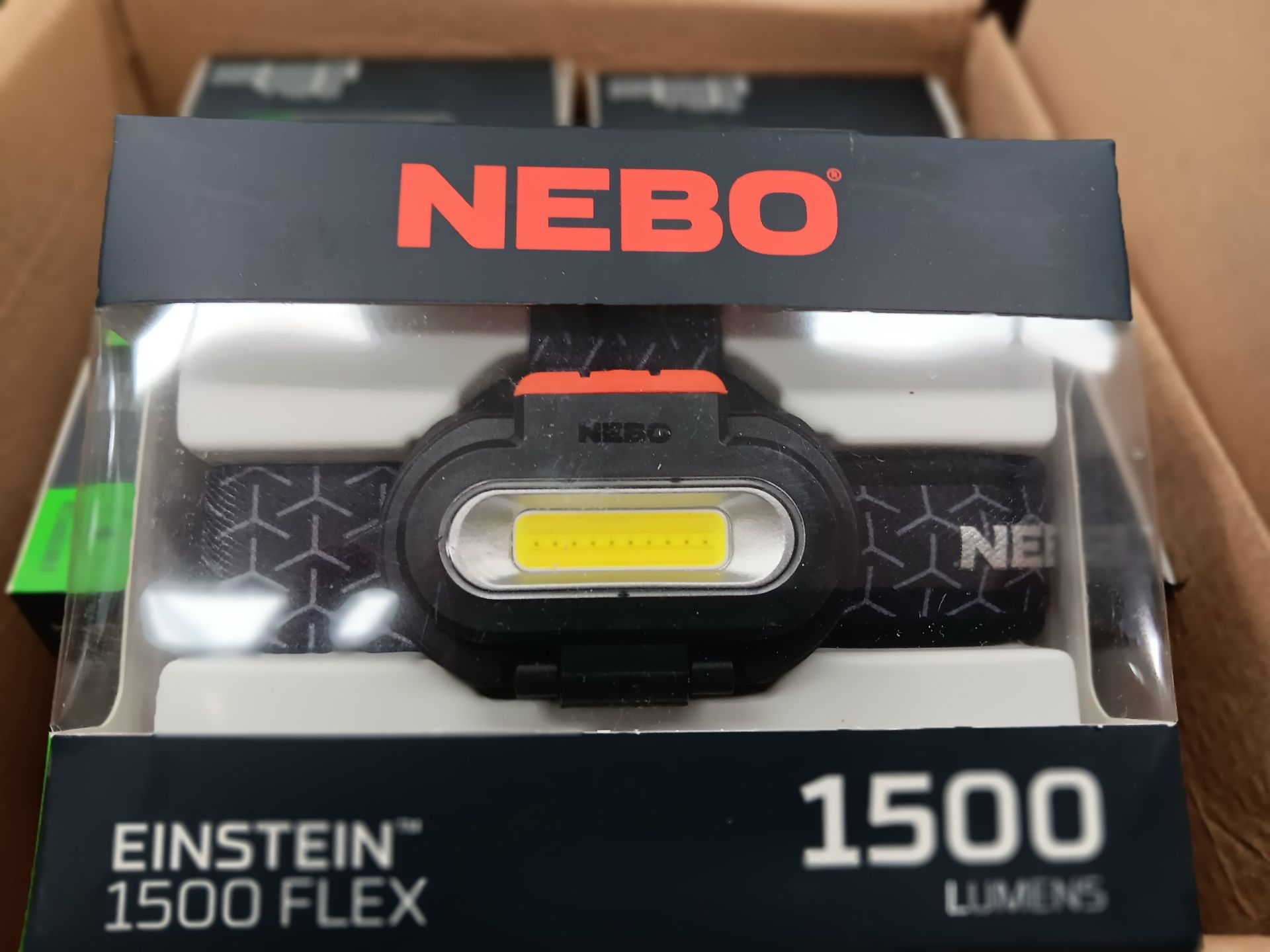 7x Nebo Einstein 1500 Flex Rechargable Head Torch - Image 2 of 3