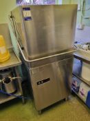 DC Commercial Stainless Steel Single Basket Washer & 3 Tier Take off Table