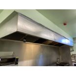 Stainless Steel Extraction Hood with 7 x Filter Panels