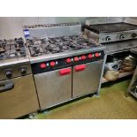 Bartlett Commercial 6 Burner Gas Cooker