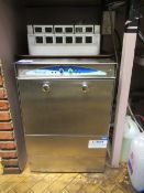 Newscan Undercounter Model DSP20 Glass Washer