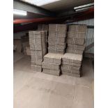 Large quantity of cardboard boxes