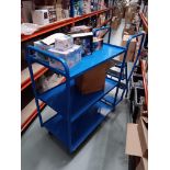 3 Tier picking trolley