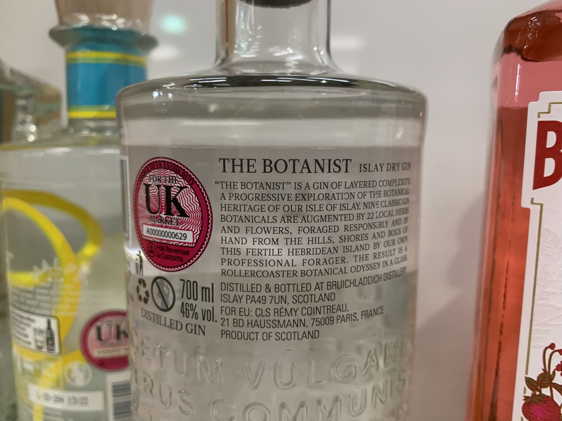 6 x Bottles of Gin Including: 1 x Beefeater Pink Strawberry 70cl 37.5%; 2 x Beefeater London Dry 70c - Image 8 of 12