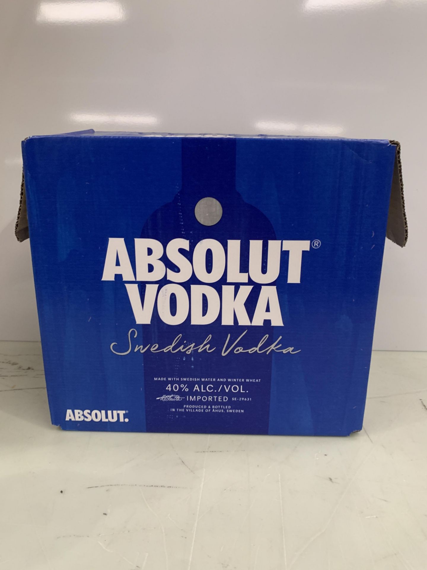 1 x Box (six bottles) of Absolut Vodka 70cl 40% - Image 3 of 3