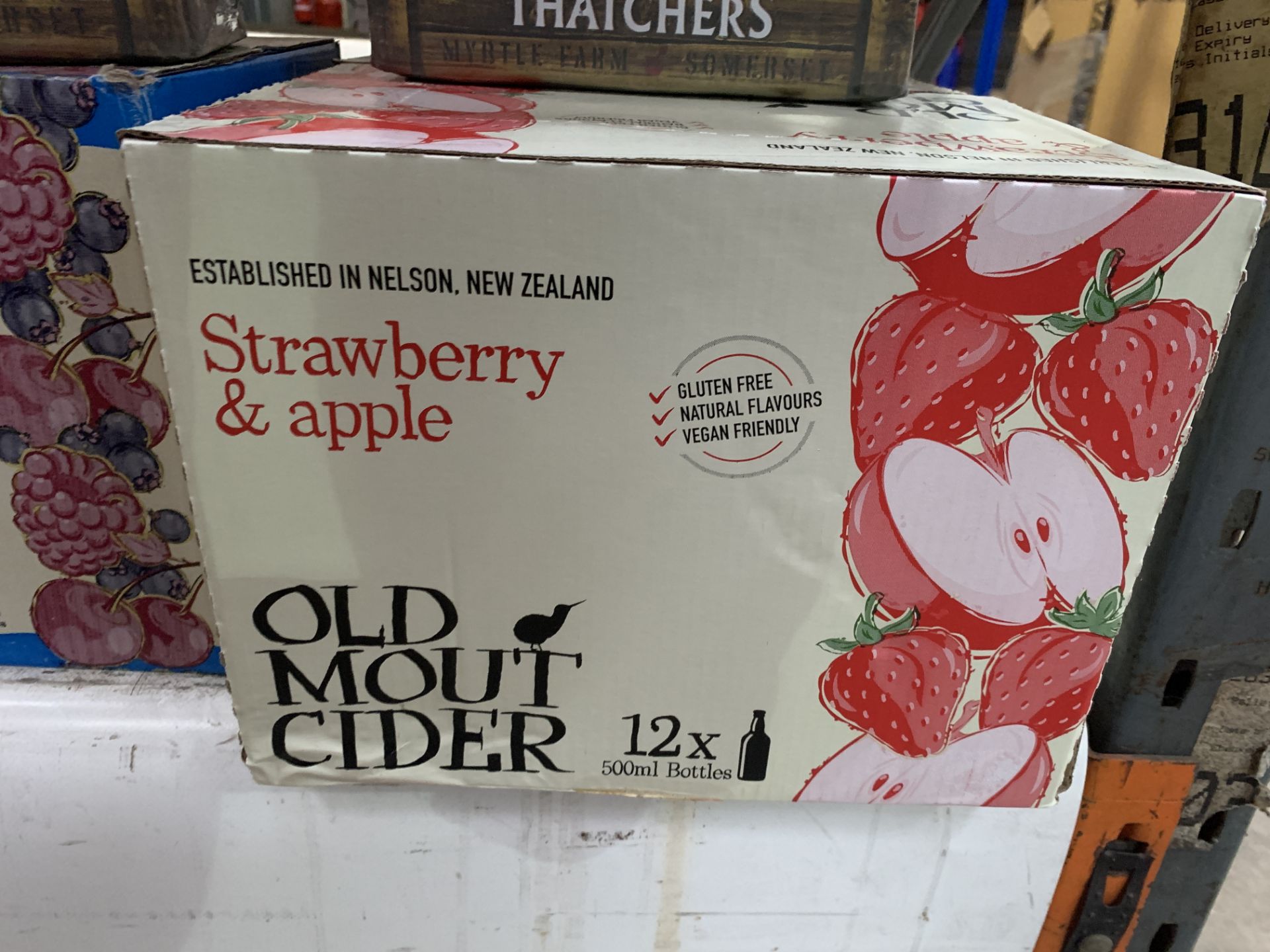 Various Cider Including: 3 x boxes (36 x bottles) of Old Mount Cider Strawberry & Apple; 2 x Boxes ( - Image 3 of 4