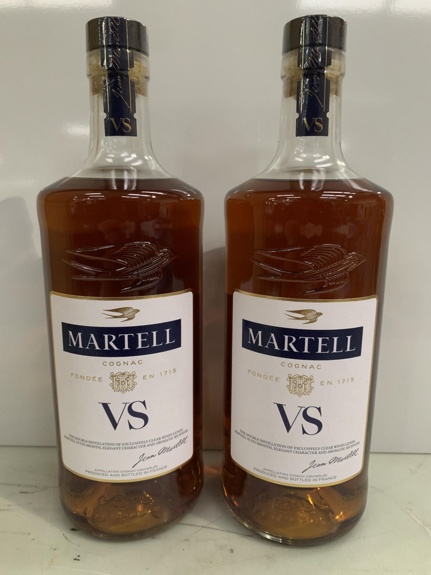 2 x Bottles of Martell VS Cognac 70cl 40%