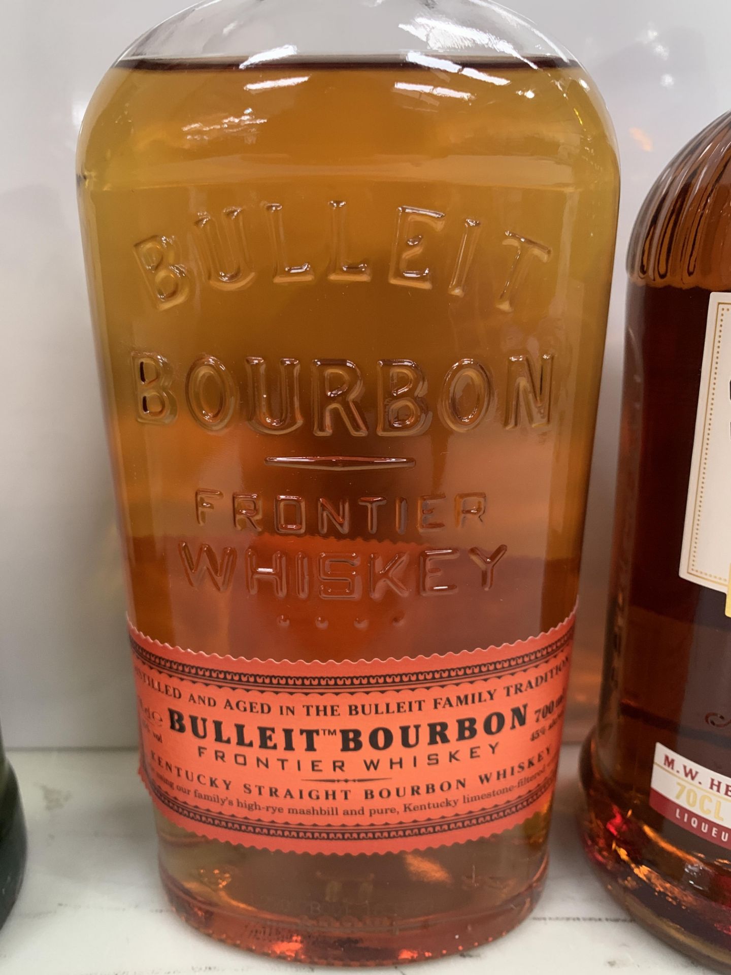 4 x Bottles of Whiskey Including: Bulleit Bourbon 70cl 45%; Jameson Orange Irish Whiskey 70cl 35%; J - Image 4 of 9
