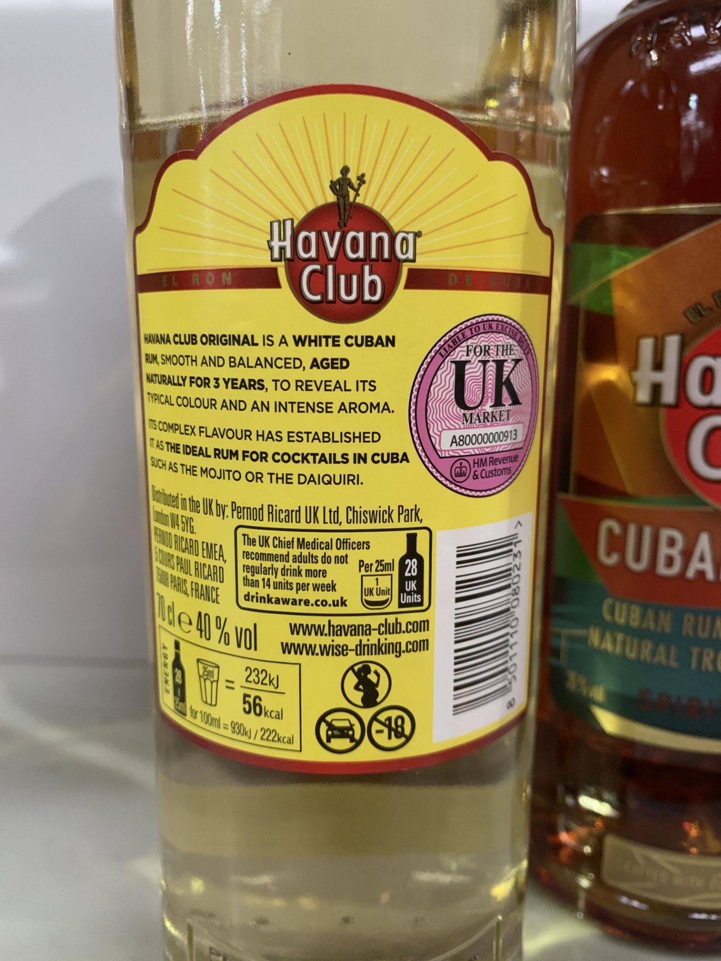 9 x Bottles of Havana Club Rum Including: 2 x Three Year Aged 70cl 40%; 2 x 'Especial' 70cl 40%; 4 x - Image 9 of 9