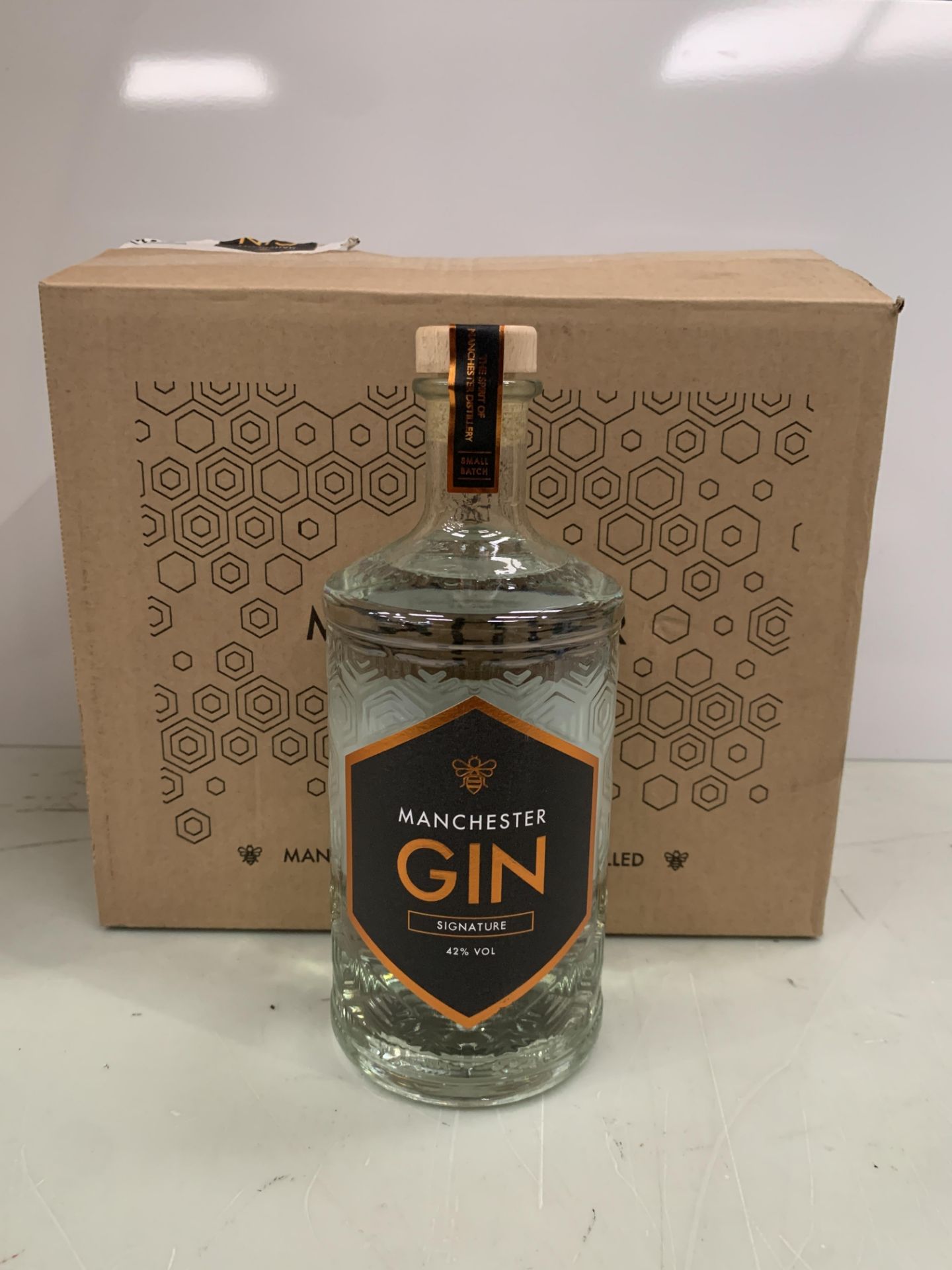 1 x Box (six bottles) of Manchester Gin 'Signature' 70cl 42%