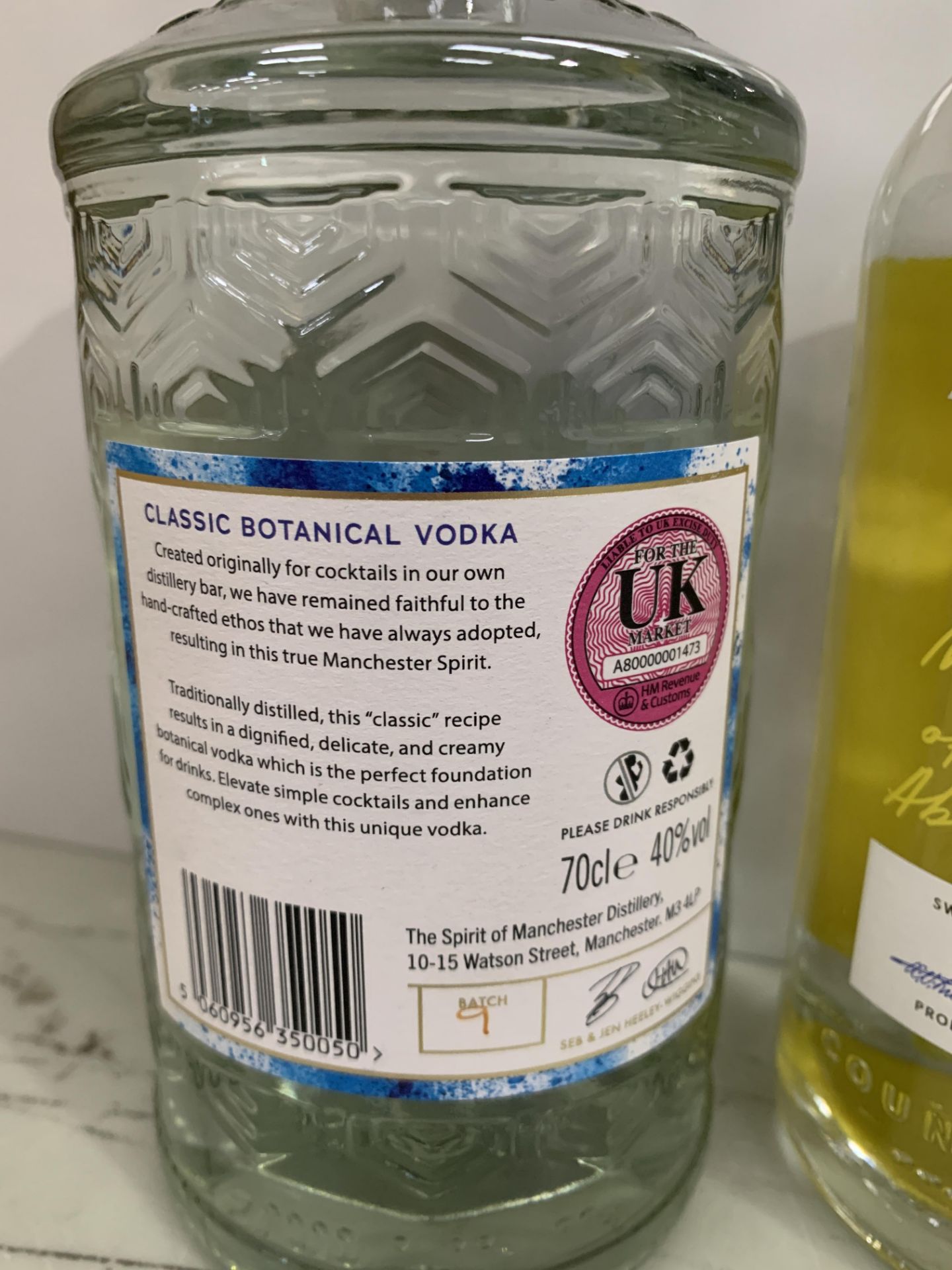 4 x Bottles of Vodka: 1 x Absolut Vanilla 70cl 38%; 1 x Absolut Citron 70cl 40%; 1 x Spirit No.1 Cla - Image 3 of 7