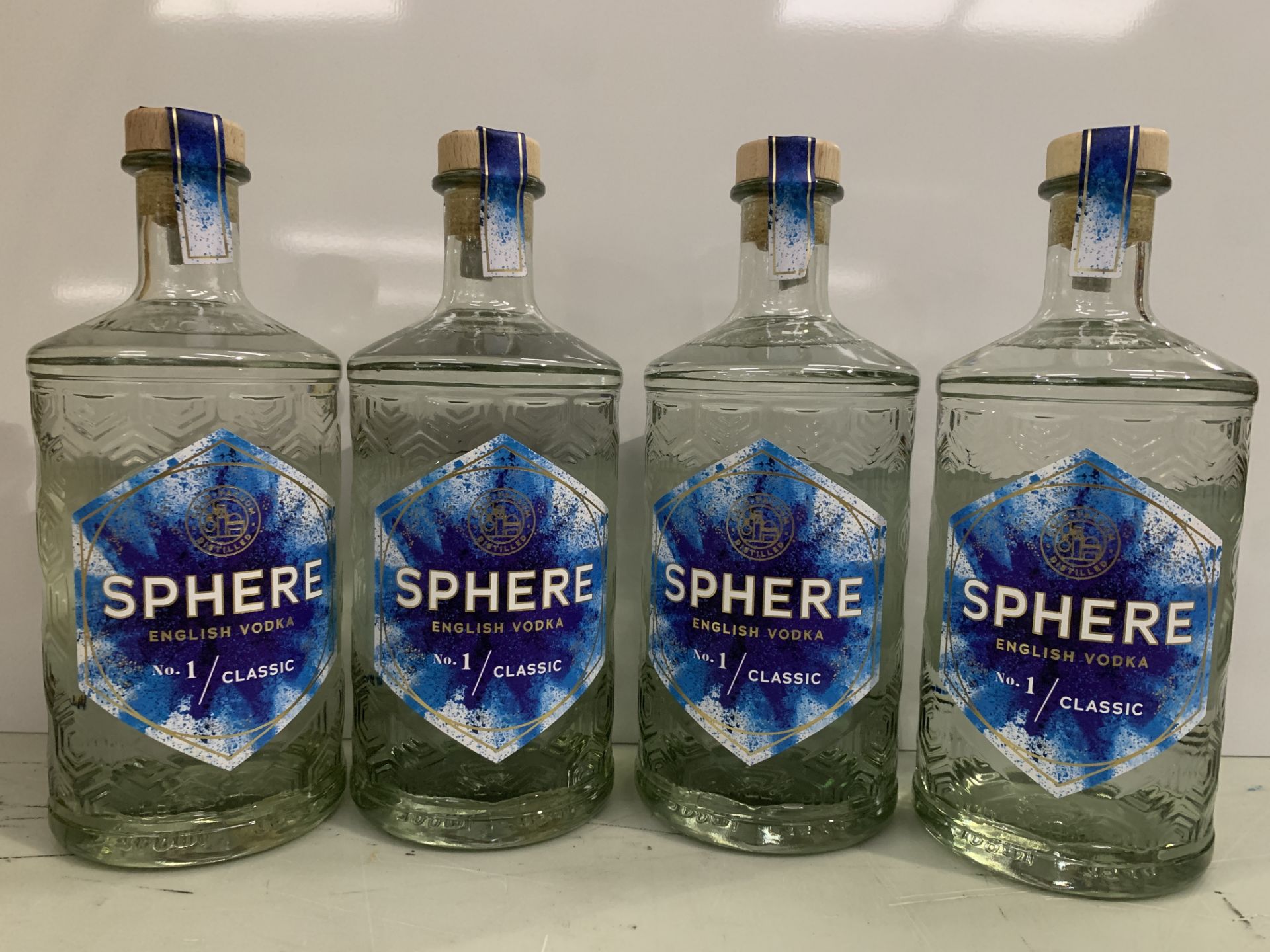 4 x Bottles of Sphere No.1 Classic Vodka 70cl 40%