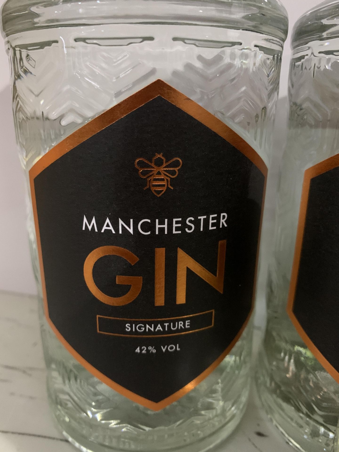 6 x Bottles of Manchester Gin Including; 2 x Raspberry Infused 70cl 40%; 2 x Signature 70cl 42% and - Image 2 of 7