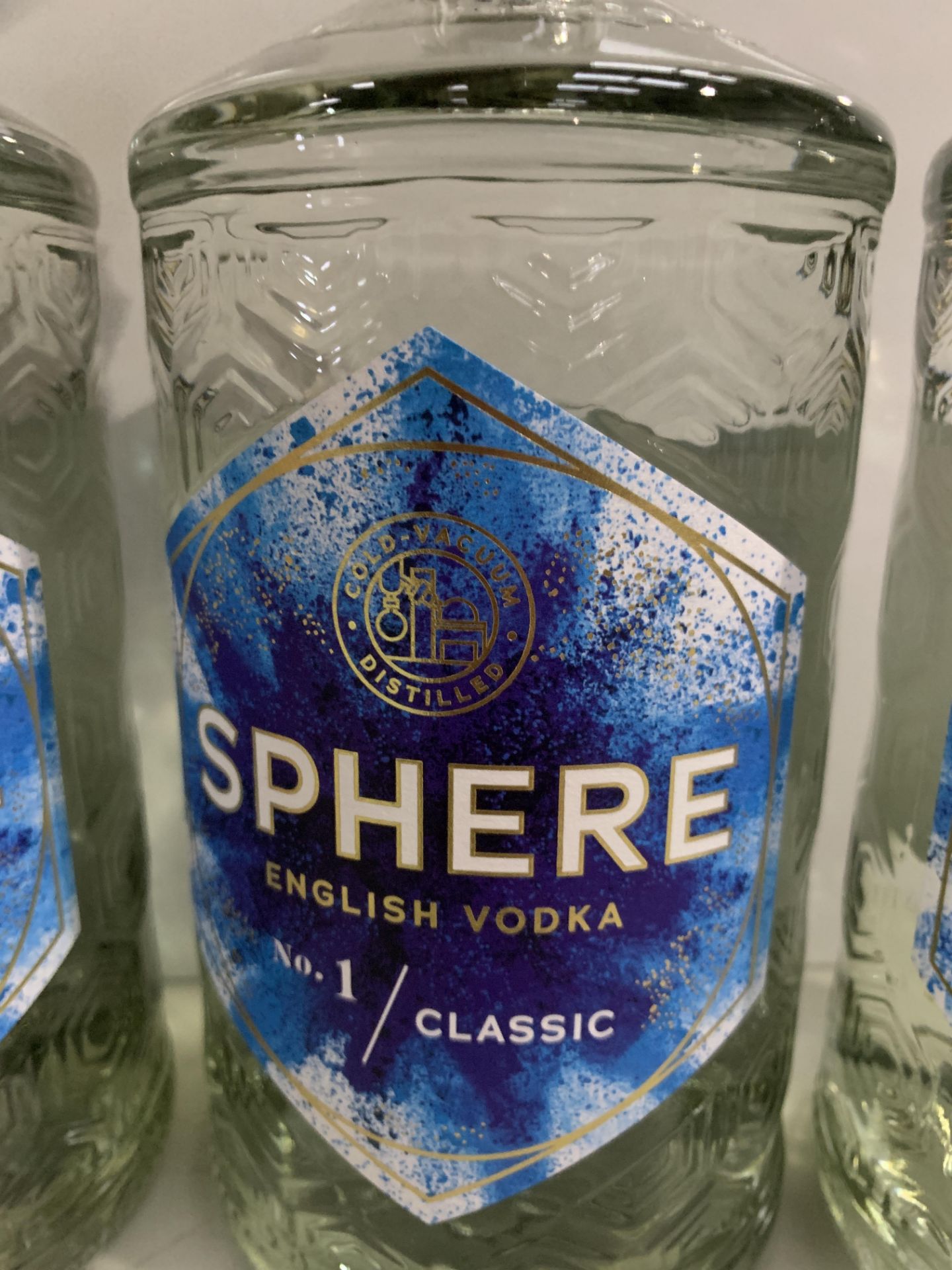 4 x Bottles of Sphere No.1 Classic Vodka 70cl 40% - Image 2 of 3