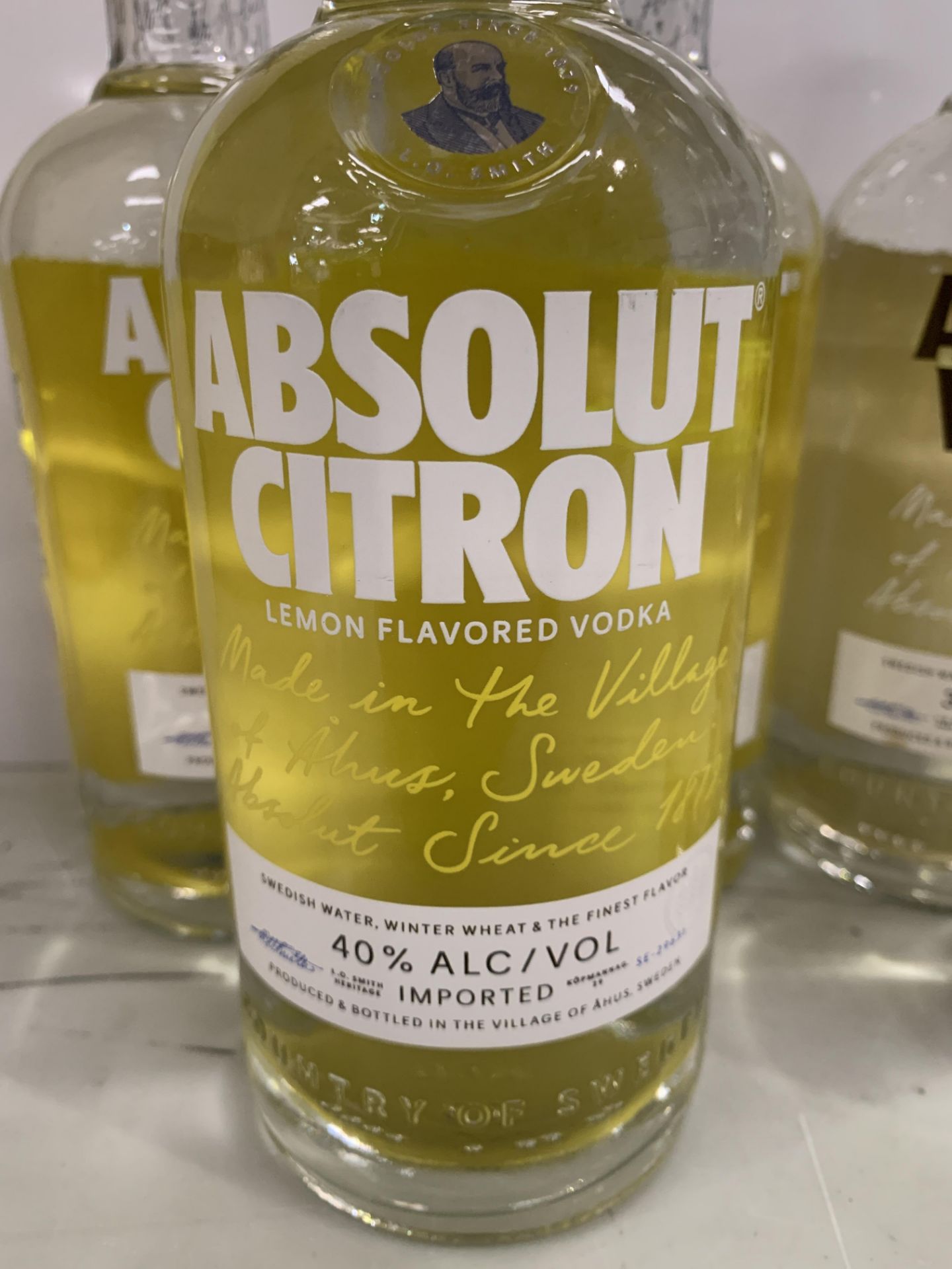 6 x Bottles of Absolut Vodka - 3 x Citron 70cl 40% And 3 x Vanilla 70cl 40% - Image 3 of 3