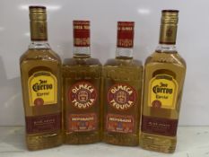 4 x Bottles of Tequila Including: 2 x Olmeca Reposado 70cl 35% and 2 x Jose Cuervo Especial 70cl 38%
