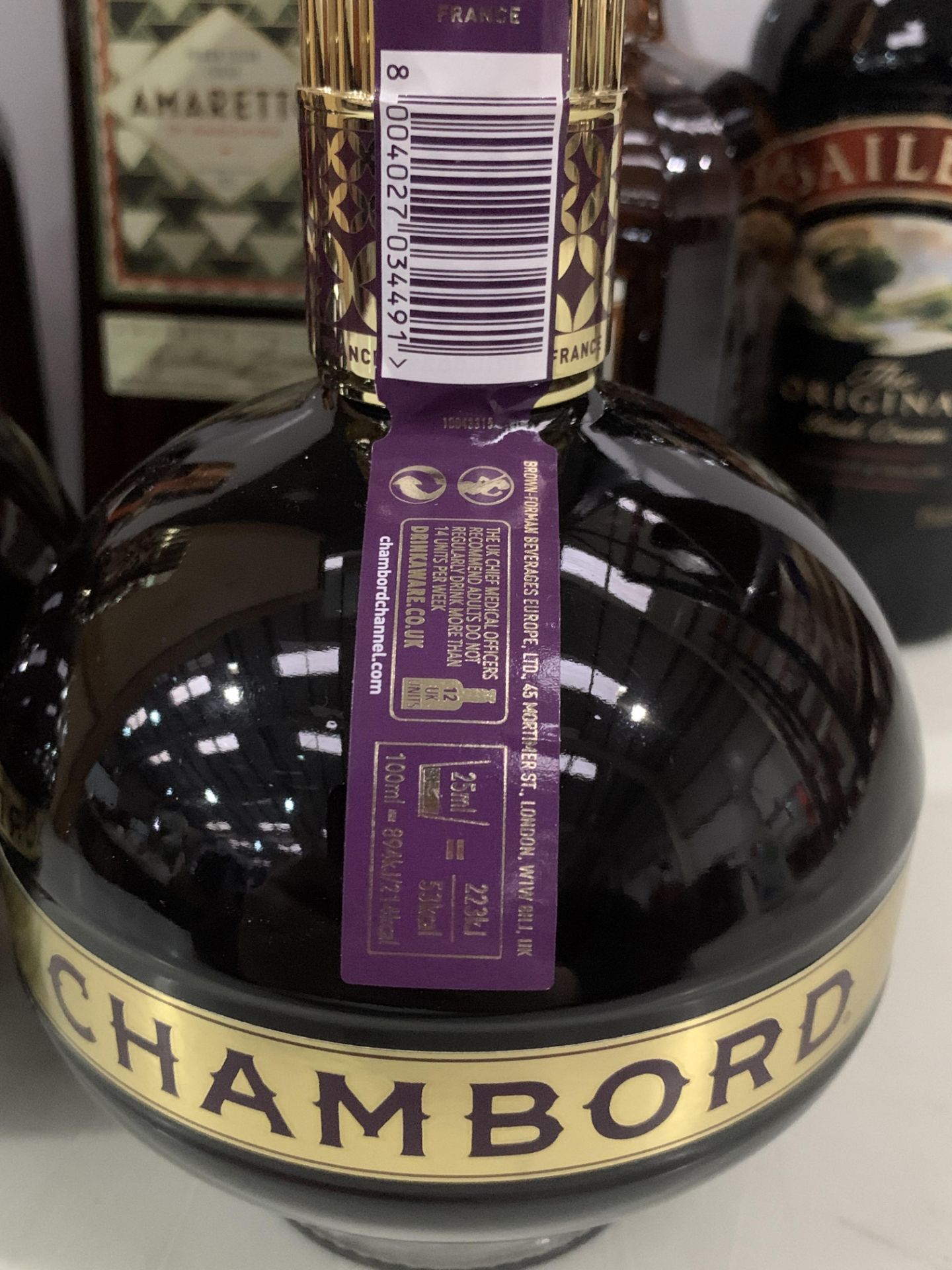 7 x Bottles of Assorted Liqueurs Including: 2 x Chambord Black Raspberry 70cl 16.5%; 2 x Bailey's Th - Image 3 of 9
