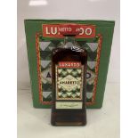 1 x Box (six bottles) of Luxardo Ameretto 70cl 24%