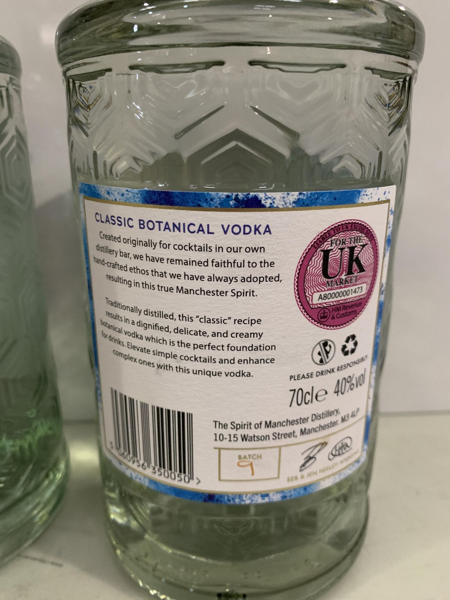 3 x Bottles of Vodka: 1 x Sphere No.1 Classic 70cl 40%; 1 x Spirit No.1 Classic 70cl 40% and 1 x Spi - Bild 7 aus 7