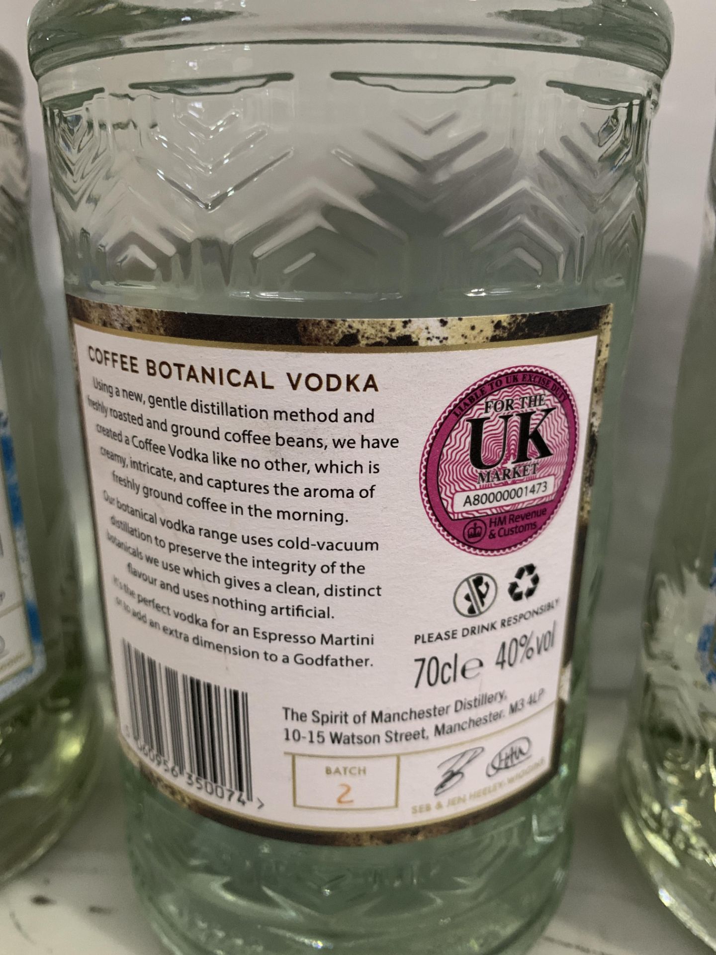 3 x Bottles of Vodka: 1 x Sphere No.1 Classic 70cl 40%; 1 x Spirit No.1 Classic 70cl 40% and 1 x Spi - Image 5 of 7