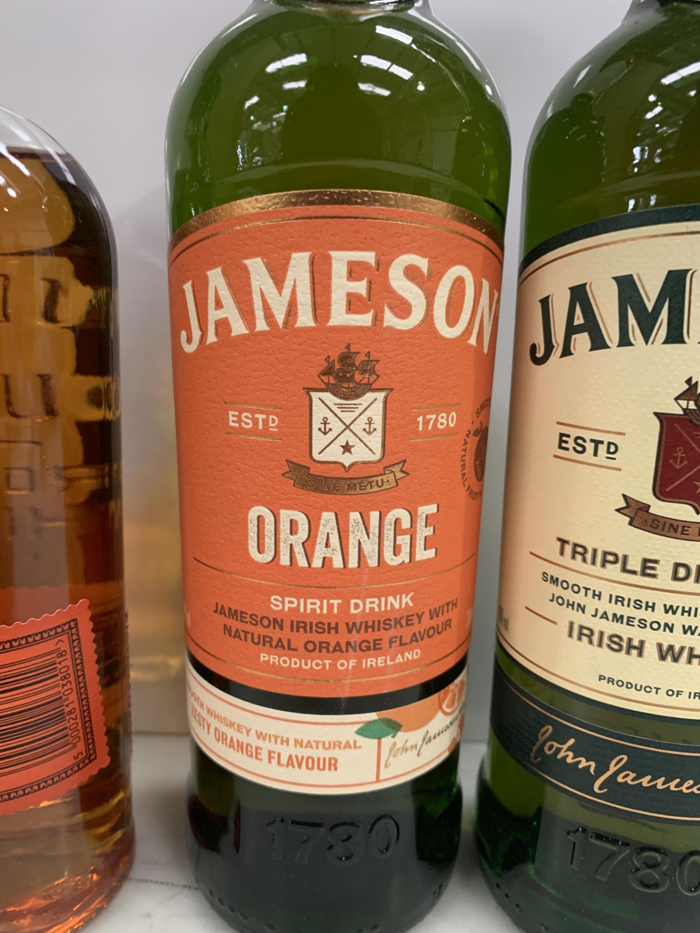 4 x Bottles of Whiskey Including: Bulleit Bourbon 70cl 45%; Jameson Orange Irish Whiskey 70cl 35%; 2 - Image 6 of 7