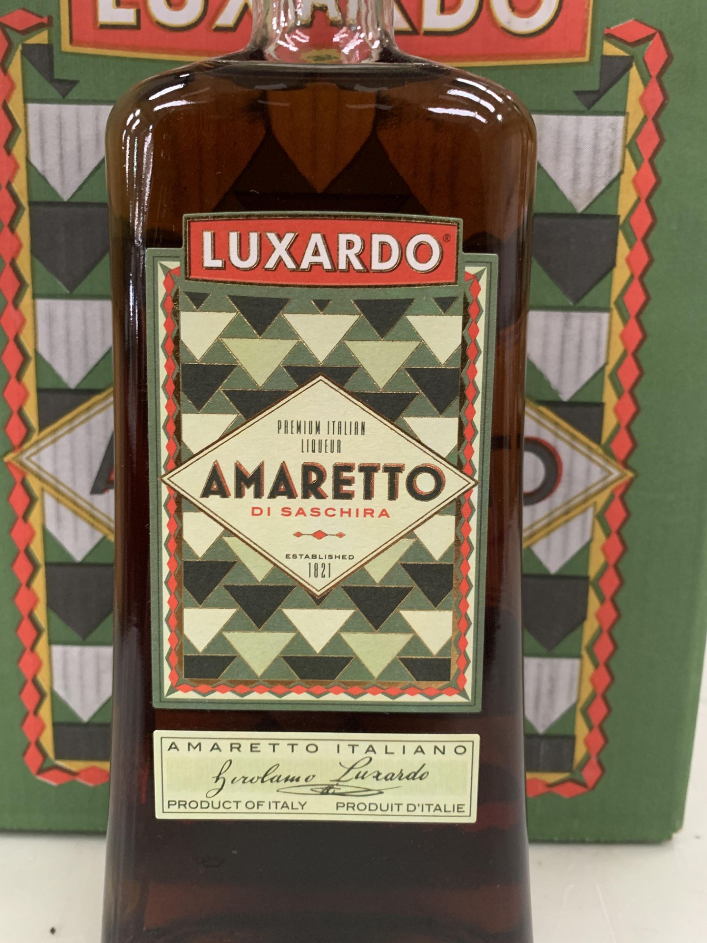 1 x Box (six bottles) of Luxardo Ameretto 70cl 24% - Image 2 of 3