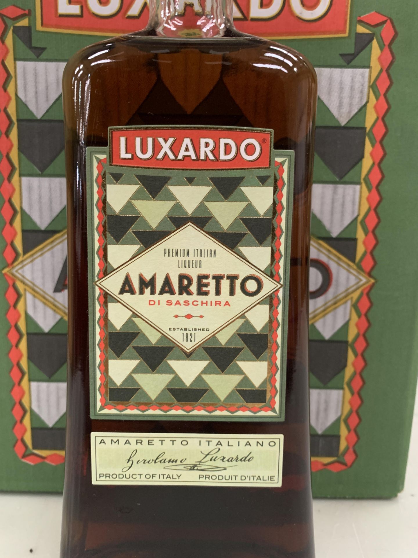 1 x Box (six bottles) of Luxardo Ameretto 70cl 24% - Bild 2 aus 3