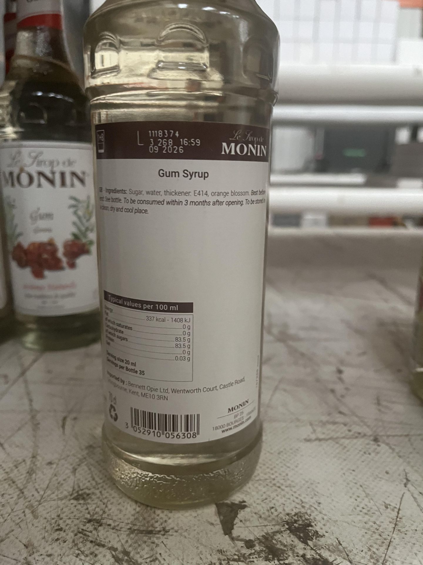 14 x Bottles of Le Sirop de Monin - 9 x 'Gum' and 5 x 'Grenadine' 70cl - Image 7 of 7