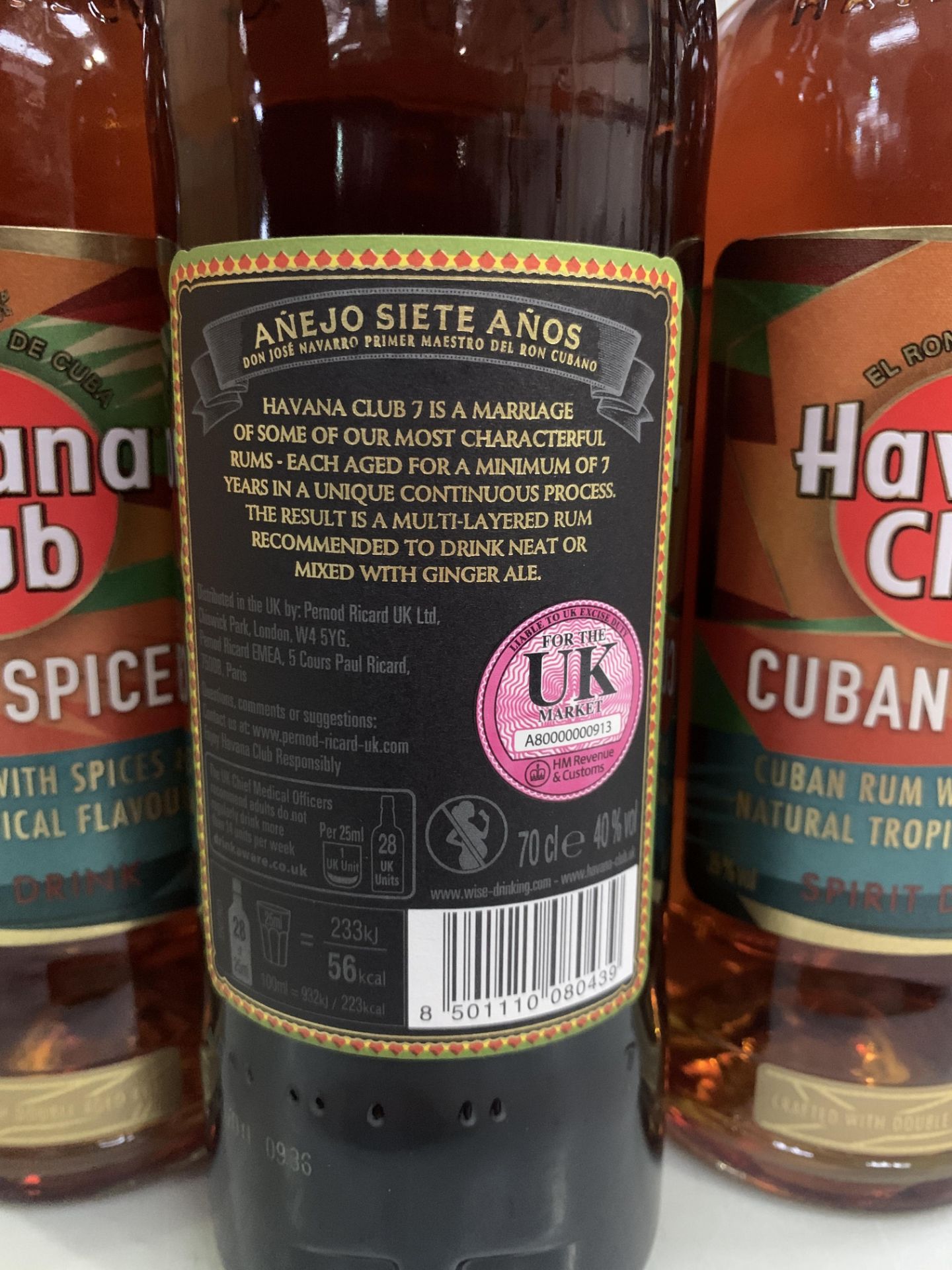 9 x Bottles of Havana Club Rum Including: 2 x Three Year Aged 70cl 40%; 2 x 'Especial' 70cl 40%; 4 x - Bild 3 aus 9