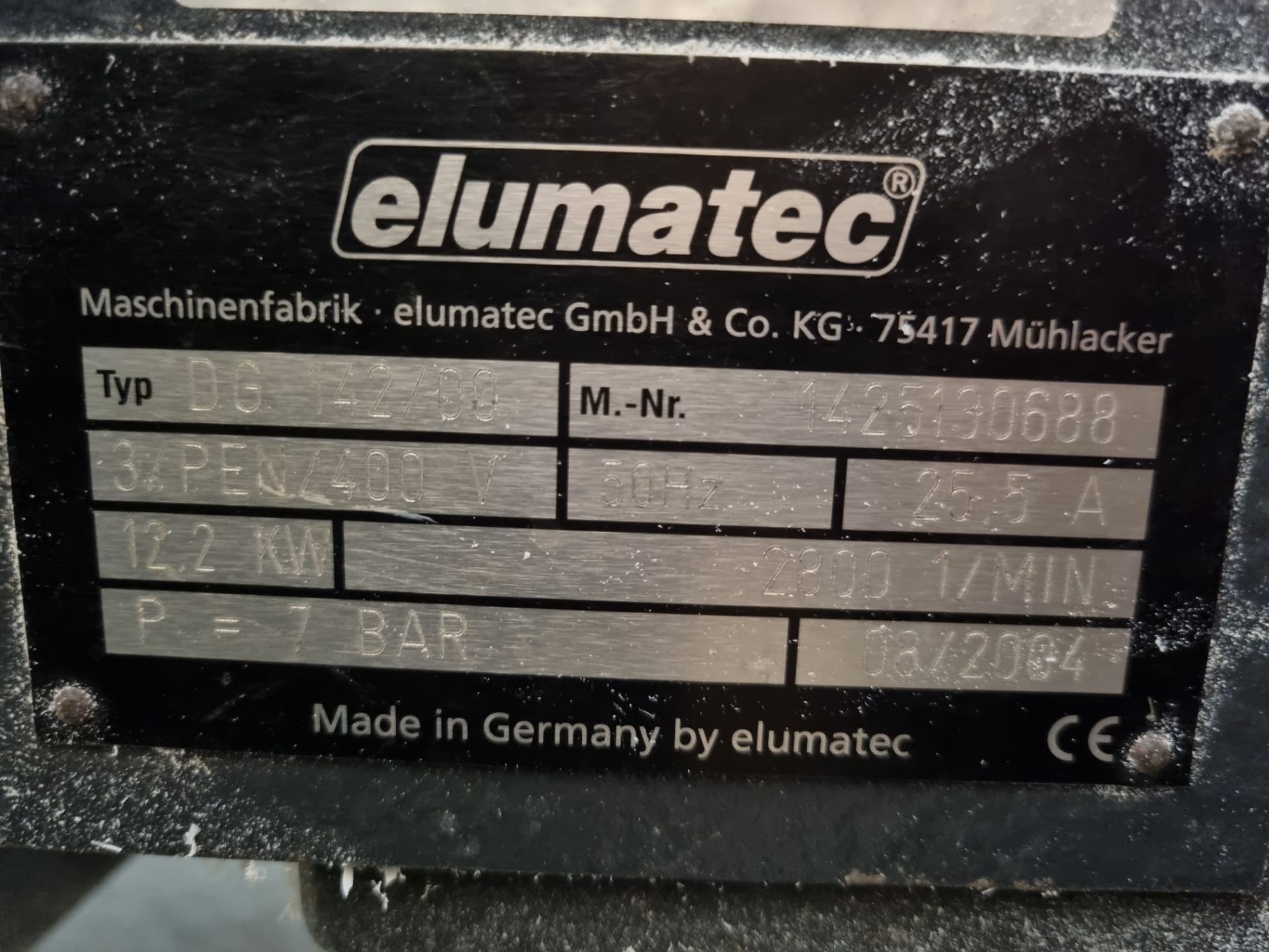 Elumatec Type DG 142/00 twin head mitre saw - Bild 9 aus 9