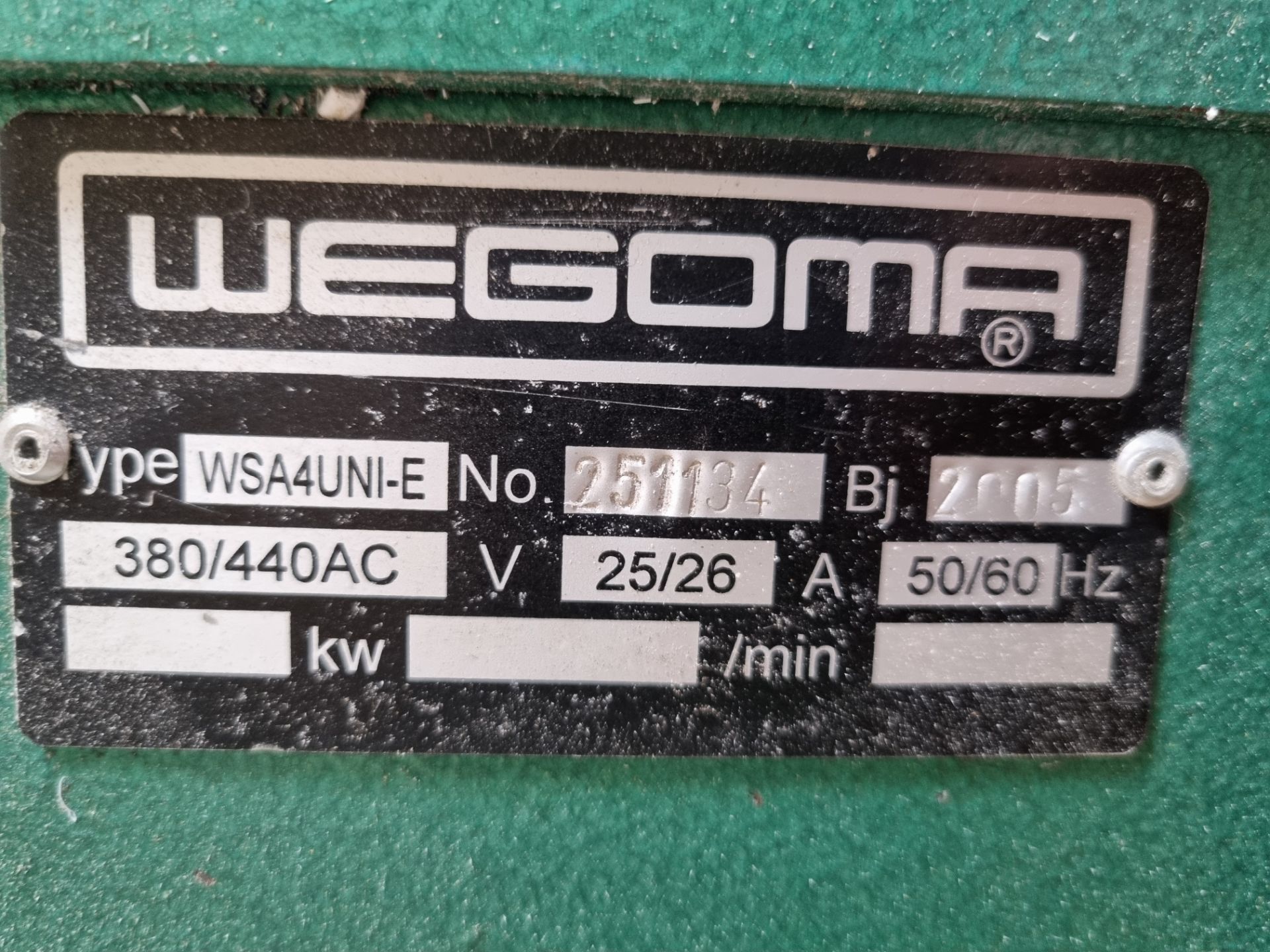 Wegoma 4 head welder - Image 8 of 8