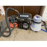 3x assorted 240v Vacuum Cleaners