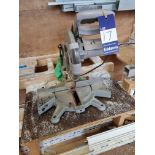 Compound mitre saw and a Guild double ended bench grinder