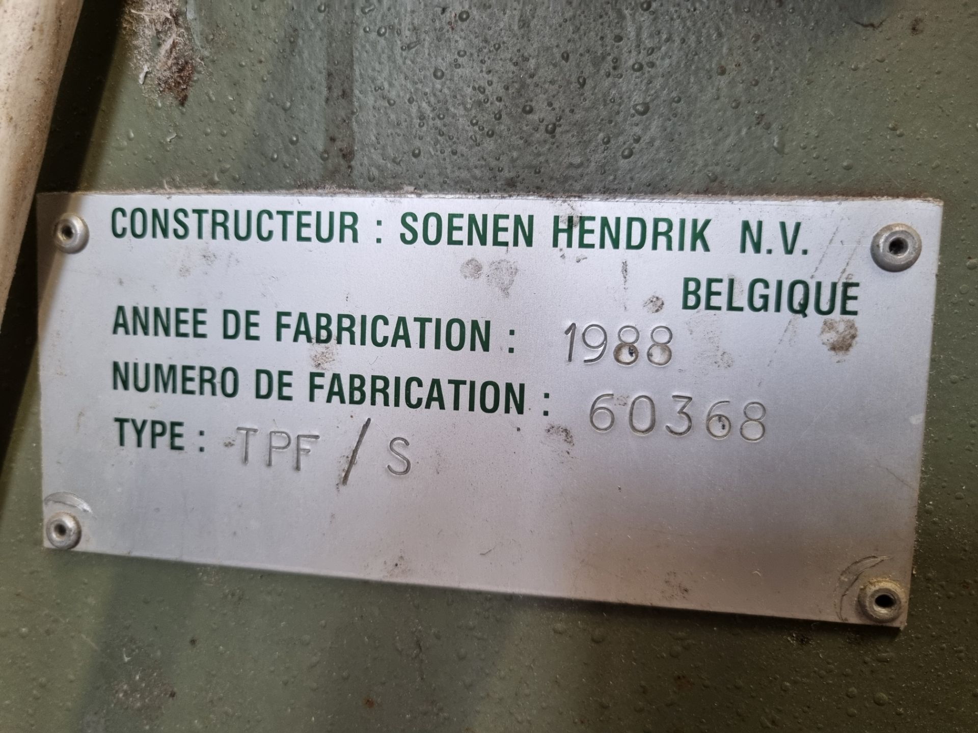 Soenen.H Model TPF/S Profile Cutter - Bild 7 aus 7