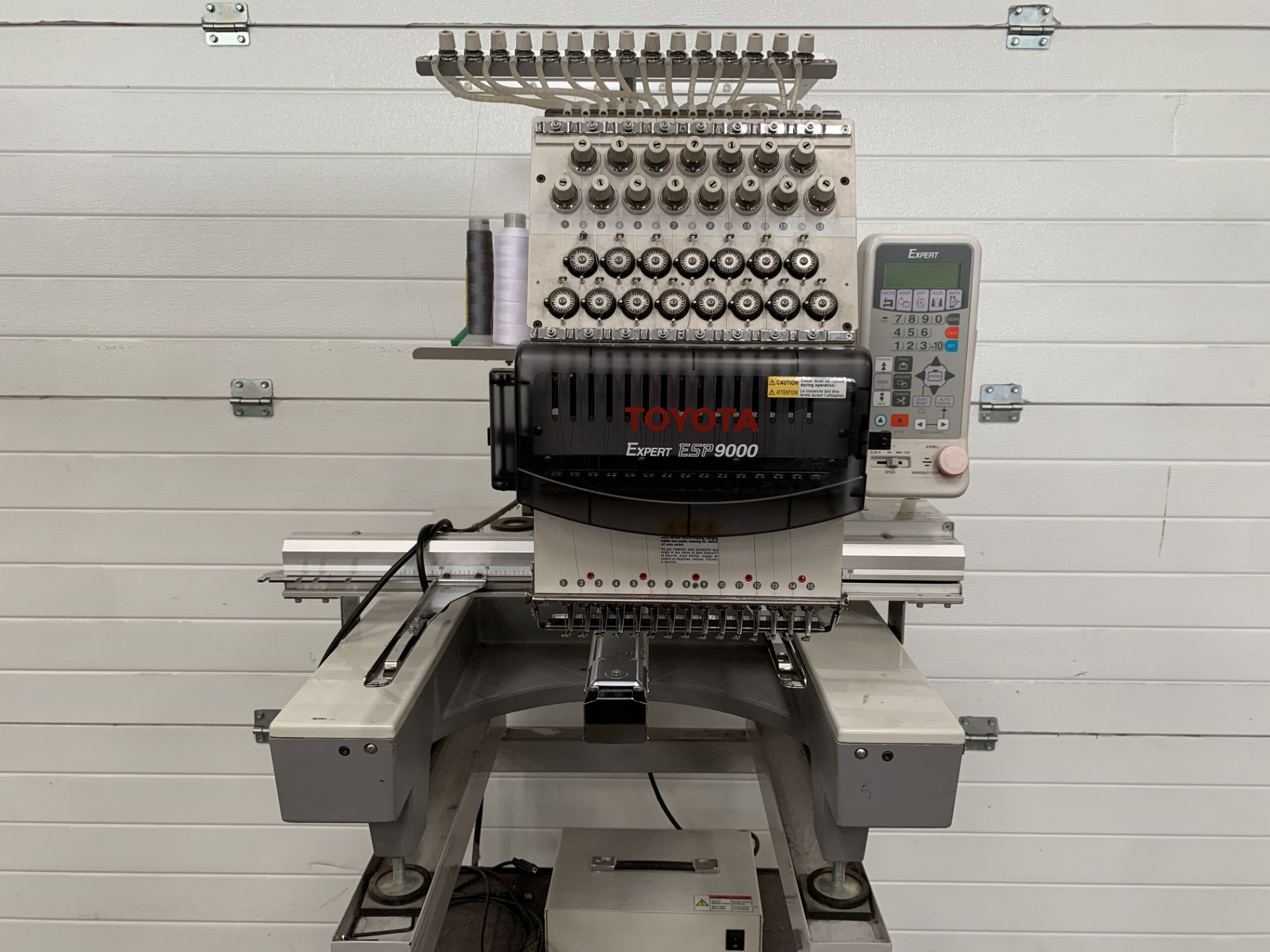 Toyota Expert Single Head Embroidery Machine - Image 2 of 12