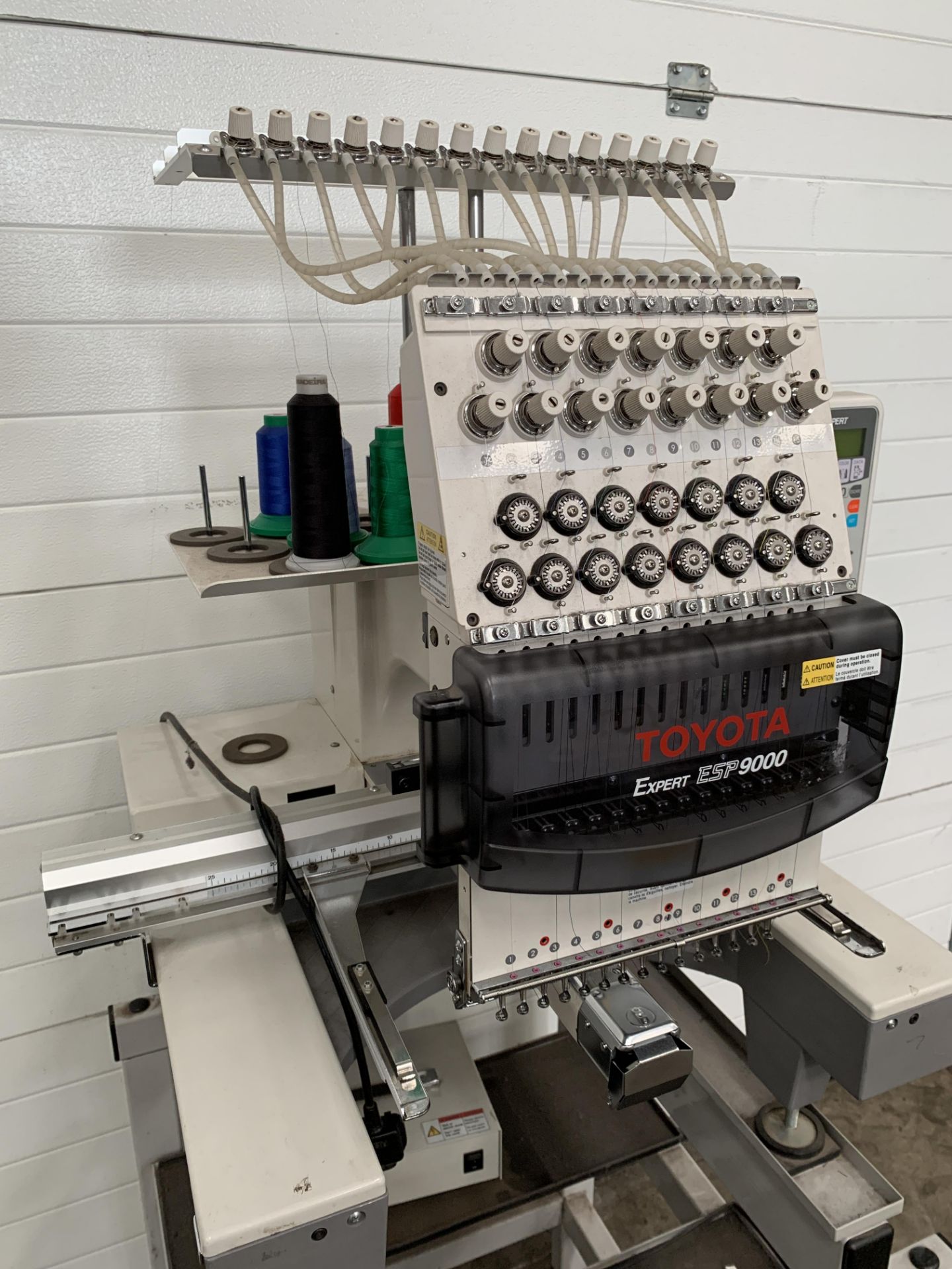 Toyota Expert Single Head Embroidery Machine - Image 4 of 12