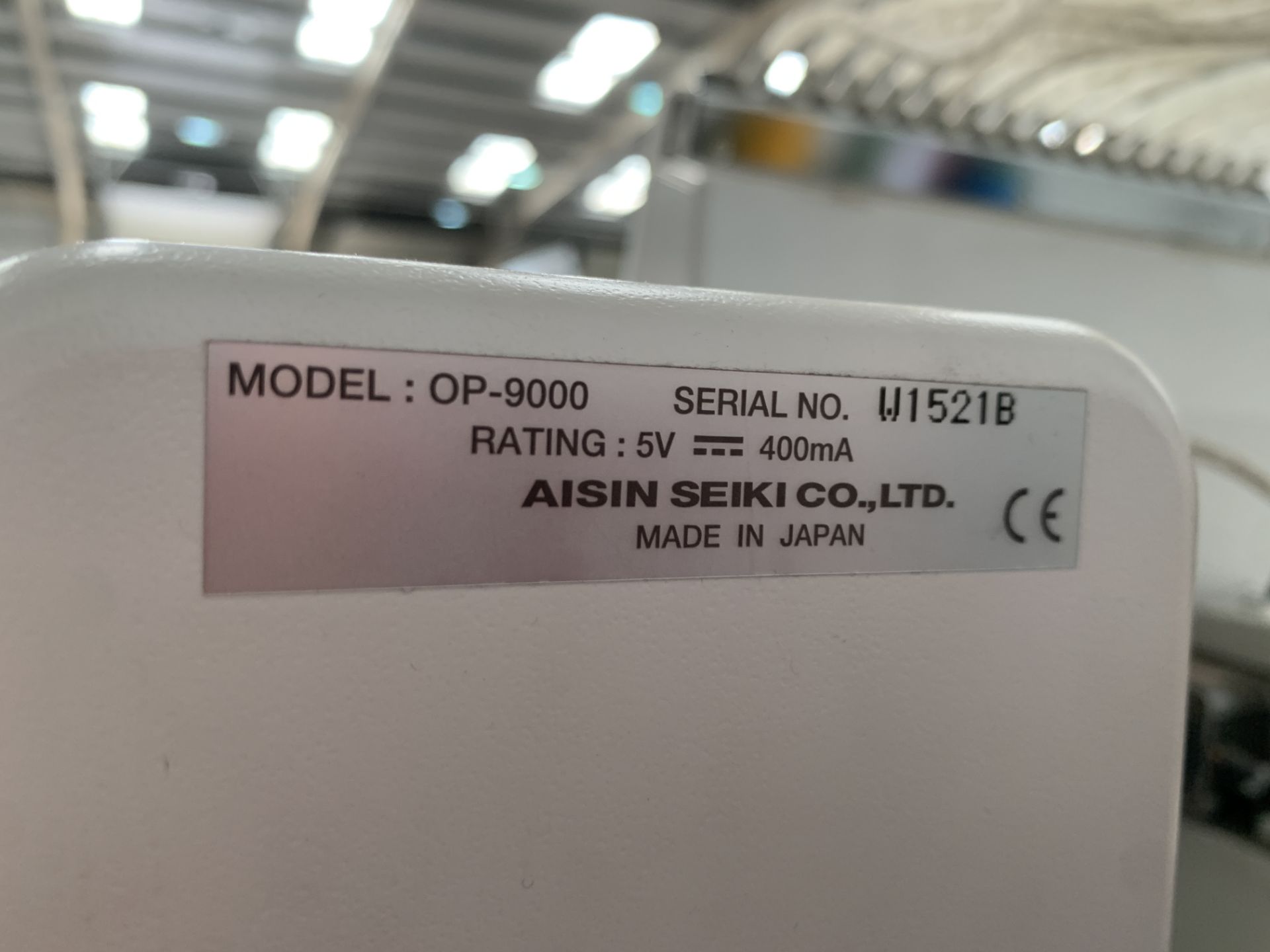 Toyota Expert Single Head Embroidery Machine - Bild 10 aus 12