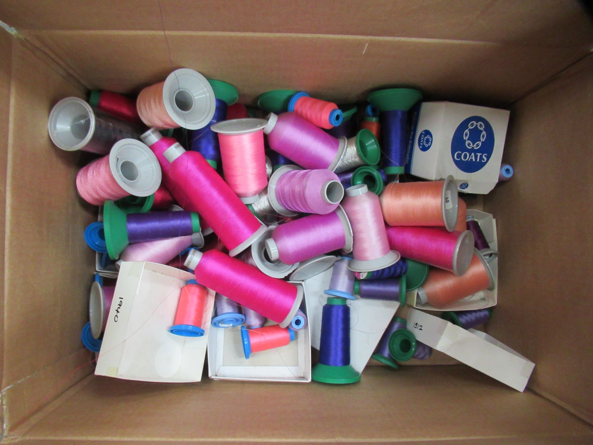 Box of Assorted Cotton Reels - Image 2 of 2