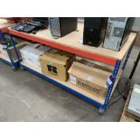 Two-Tier Boltless Mobile Workbench
