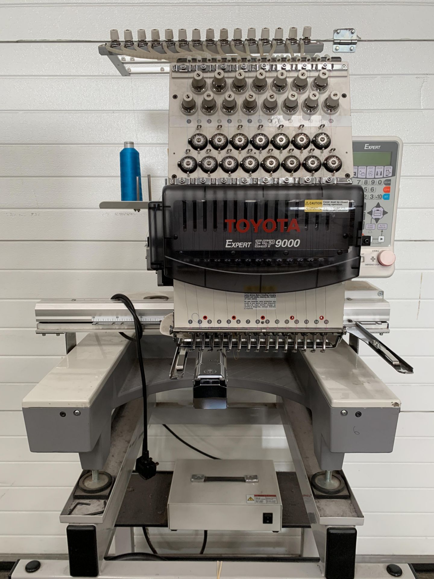 Toyota Expert Single Head Embroidery Machine - Image 2 of 12