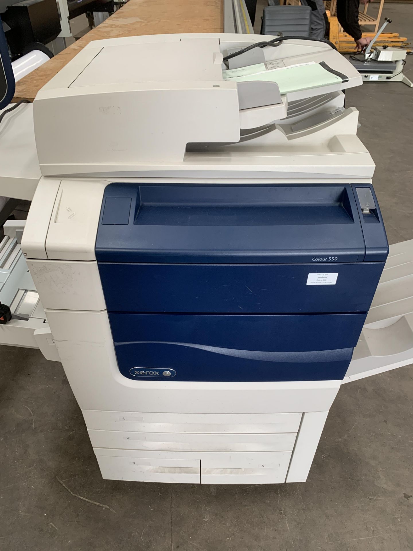Xerox Colour 550 Printer/Scanner - Image 2 of 6